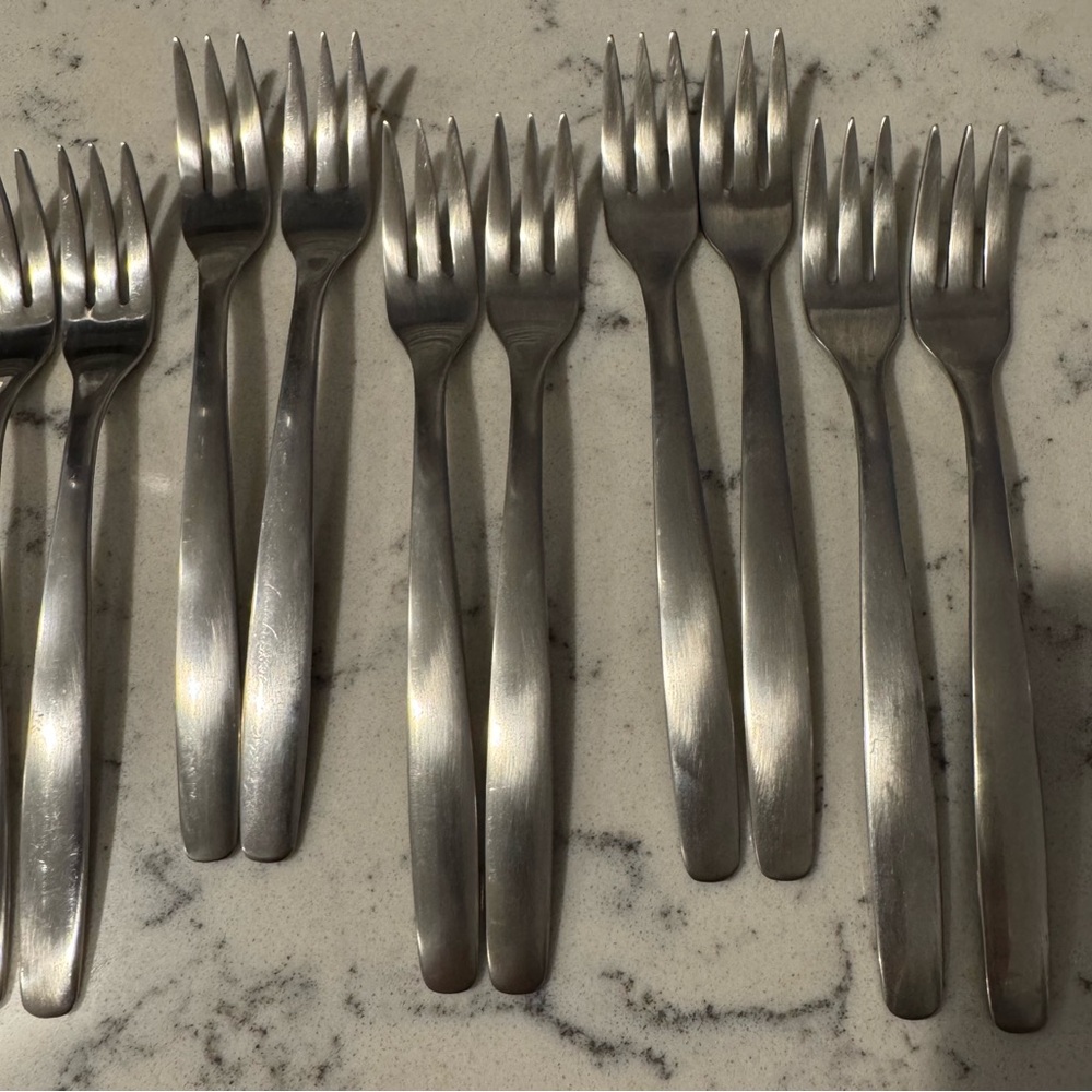 Stainless Steel Seafood/Pickle Fork Set